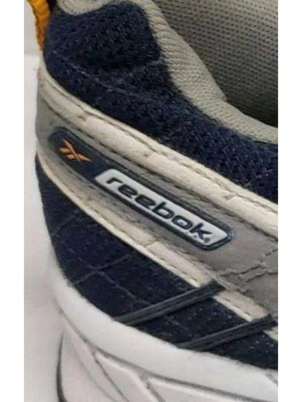 Reebok Men's Running Shoes Size 10.5 US Navy Blue Gray Athletic Sneakers
